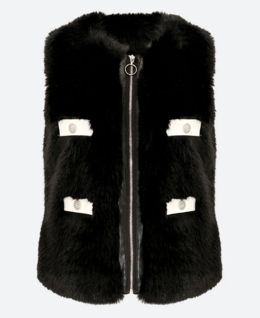 Beyond The Gates Kat Richardson Fur Vest