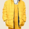 Billie Eilish Puffer Jacket Front Image