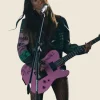 Bloody Valentine Megan Fox Leather Biker Jacket Front Image