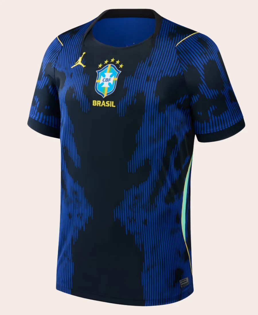 Brazil 2026 Stadium Away Jersey Front Image