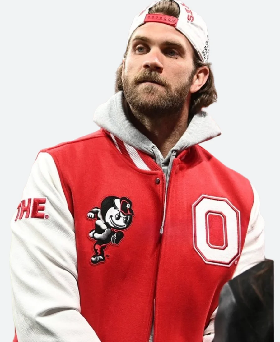 Bryce Harper Ohio State University Varsity Jacket