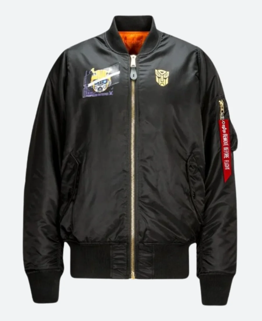 Bumblebee X Transformers MA-1 Flight Jacket