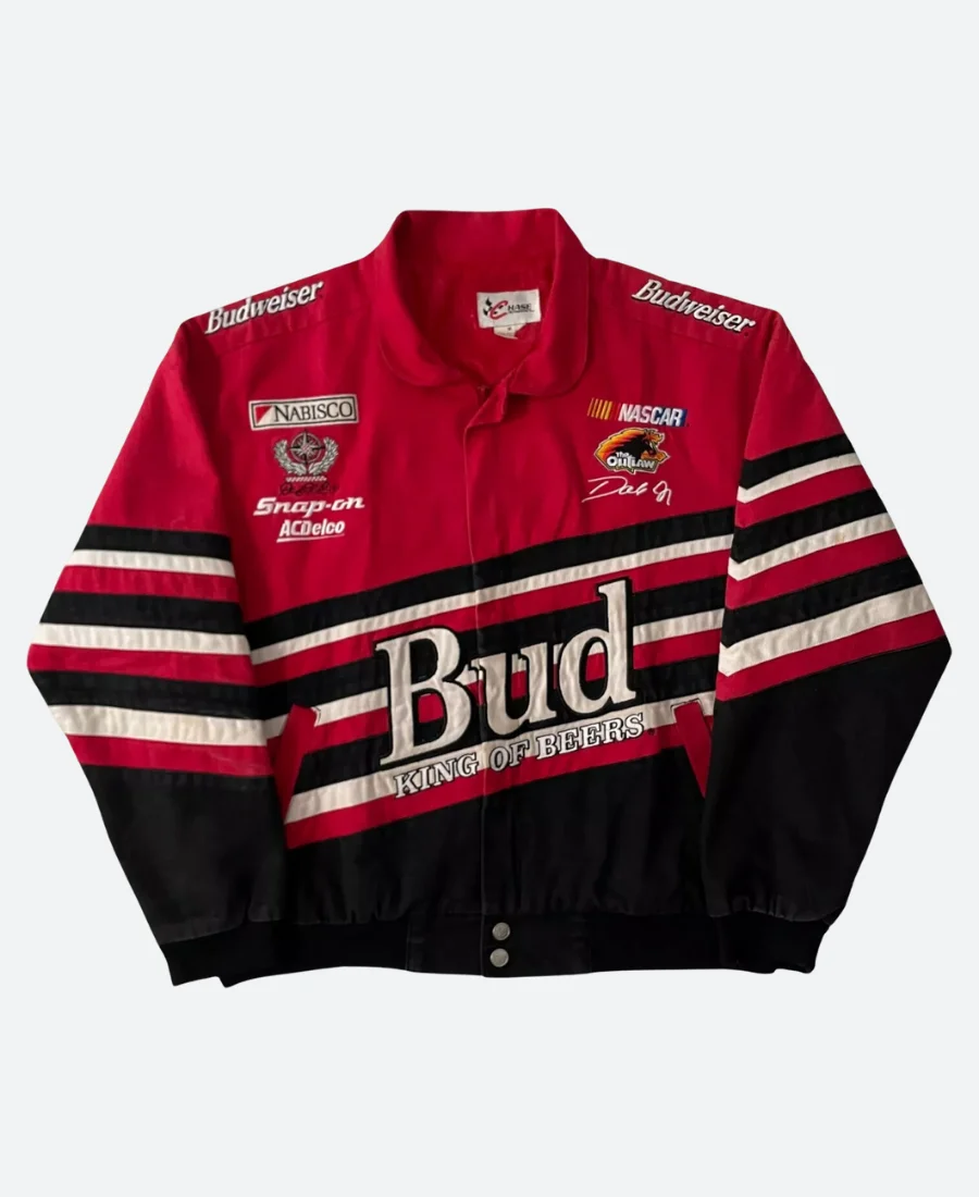 Budweiser Dale Earnhardt Jr Nascar Jacket