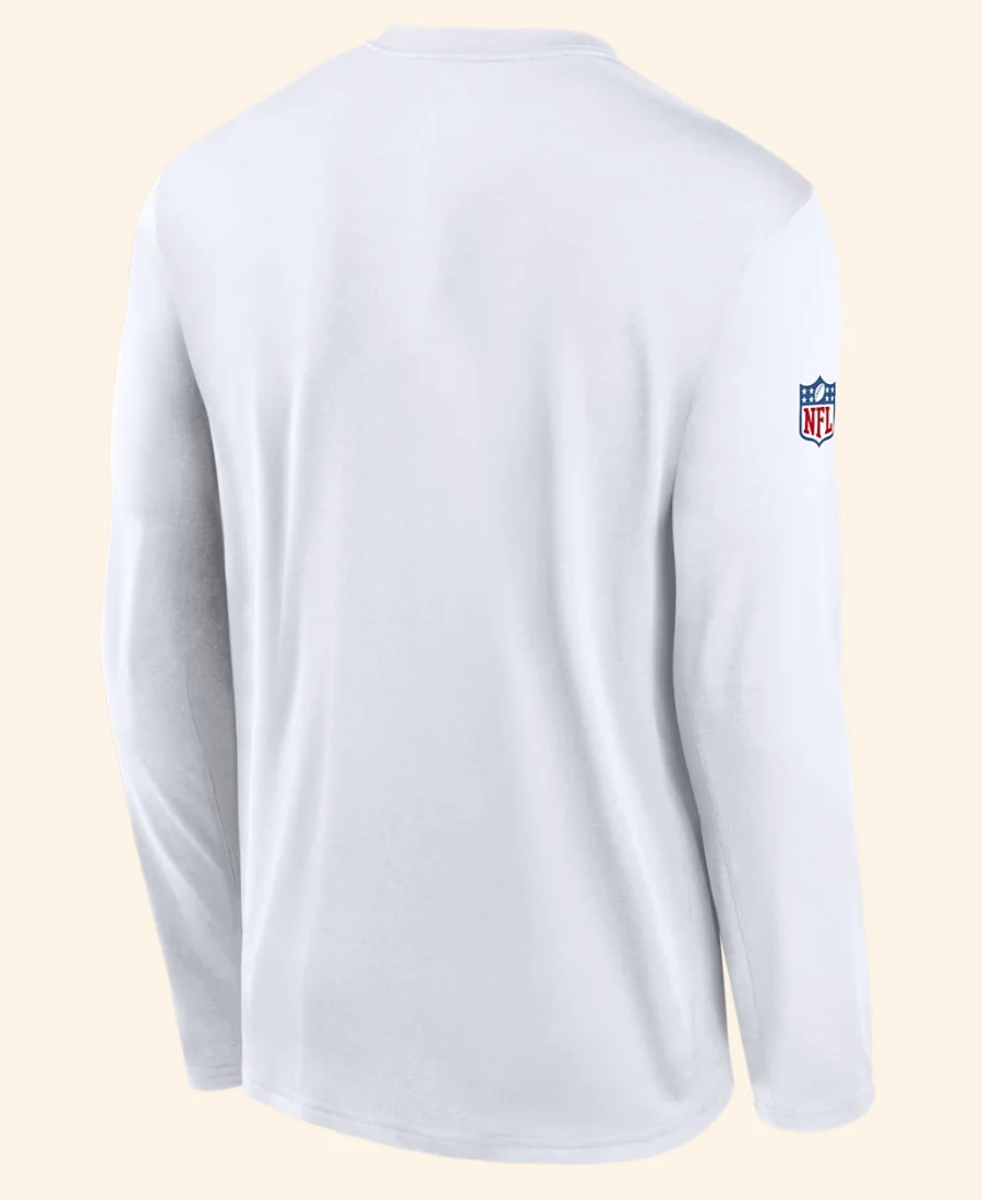 Buffalo Bills Rivalry Sideline Sweatshirt Back Image