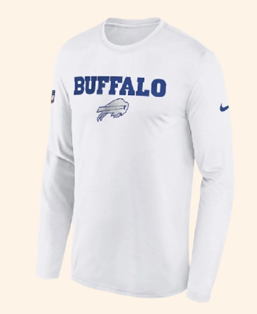 Buffalo Bills Rivalry Sideline Sweatshirt Front Image