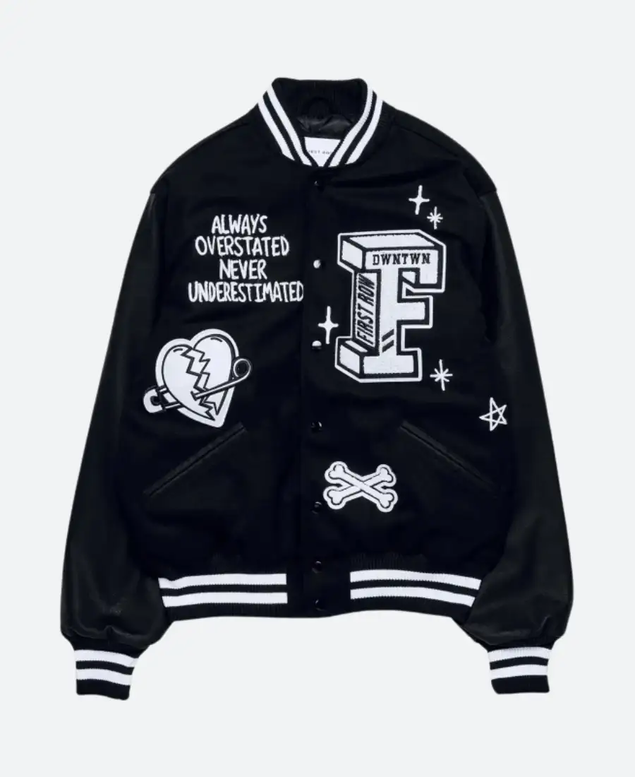 Bulldog First Row Varsity Jacket