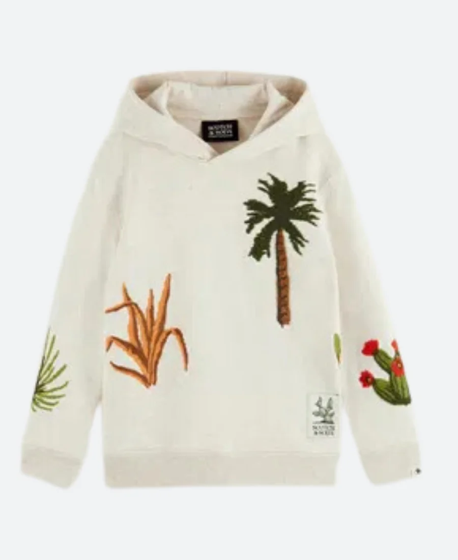 Bunkd Wild Jake Hickok Palm Tree Hoodie