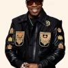 Busta Rhymes MTV Video Music Awards Black Leather Jacket Front Image