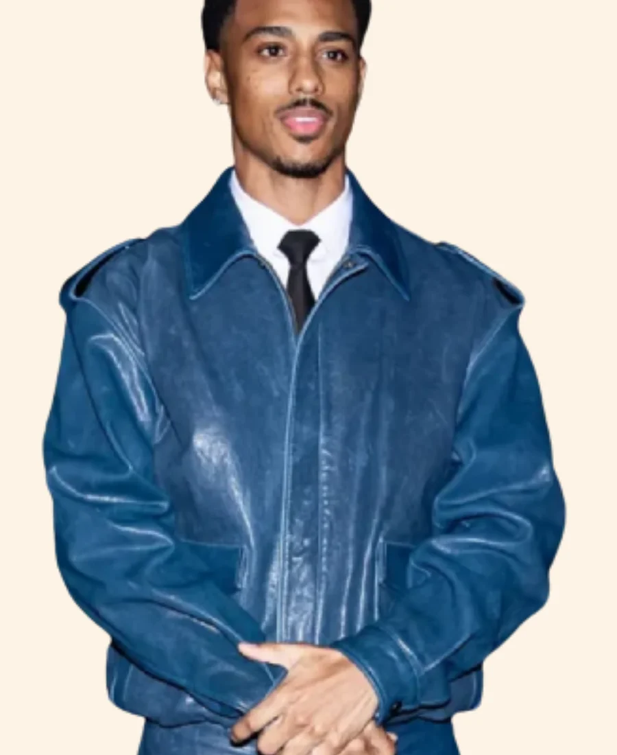 CFDA Fashion Awards 2025 Keith Powers Leather Jacket