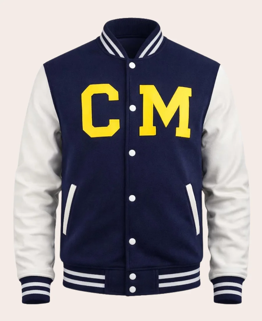 CM Punk Steiner Bros Varsity Jacket Front Image