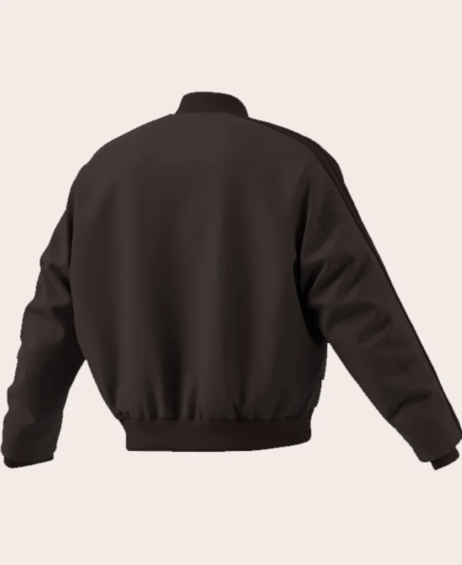 CNY Modern China Padded Bomber Jacket Back Image