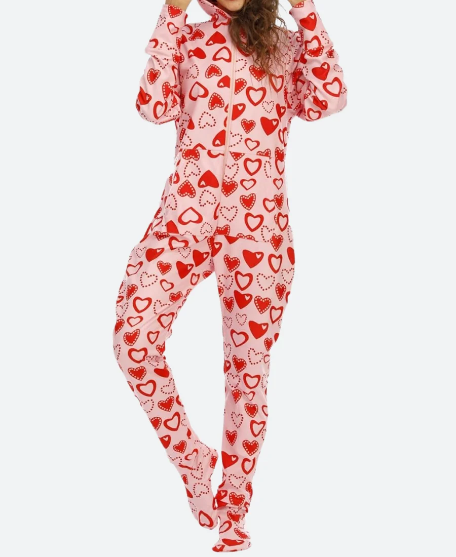 Carrie Preston Elsbeth S02 Heart Jumpsuit