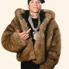 Central CEE Runway Show Fur Coat Front Image