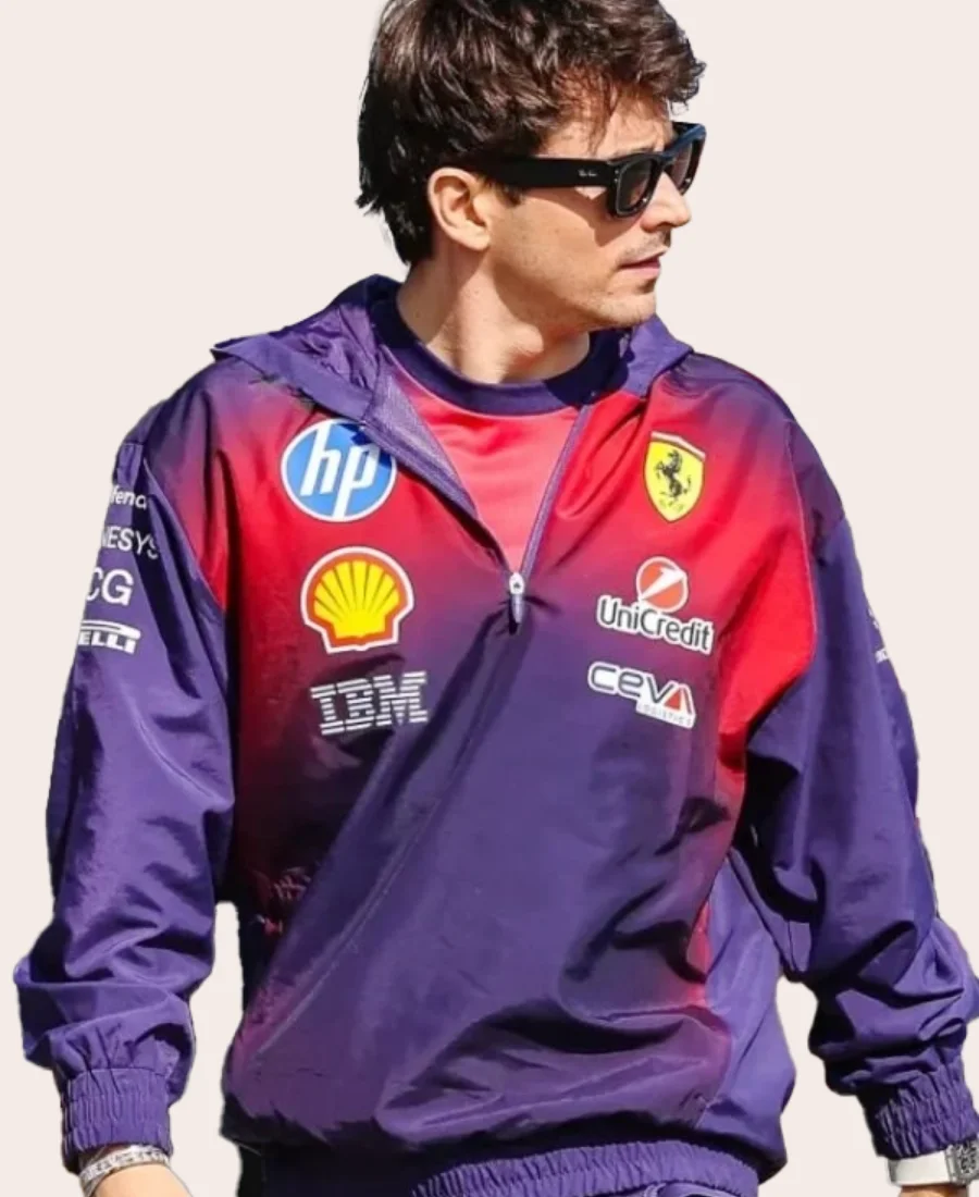 Charles Leclerc F1 Grand Prix Of China Hoodie Front Image
