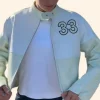 Chelsea F.C Beever Jones Leather Jacket Closure Image