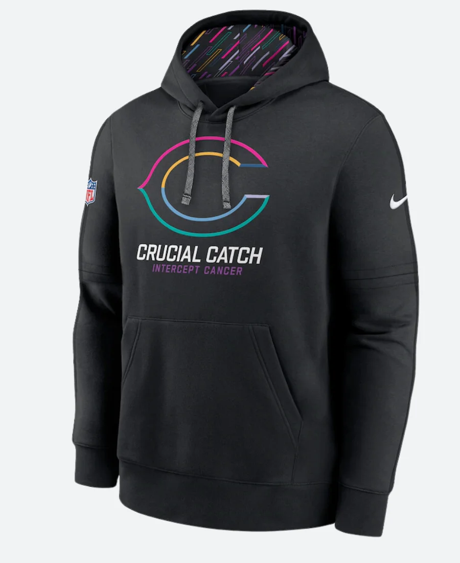 Chicago Bears Crucial Catch Club 2024 Hoodie