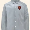 Chicago Bears Retro Team Coaches Jacket Front Image