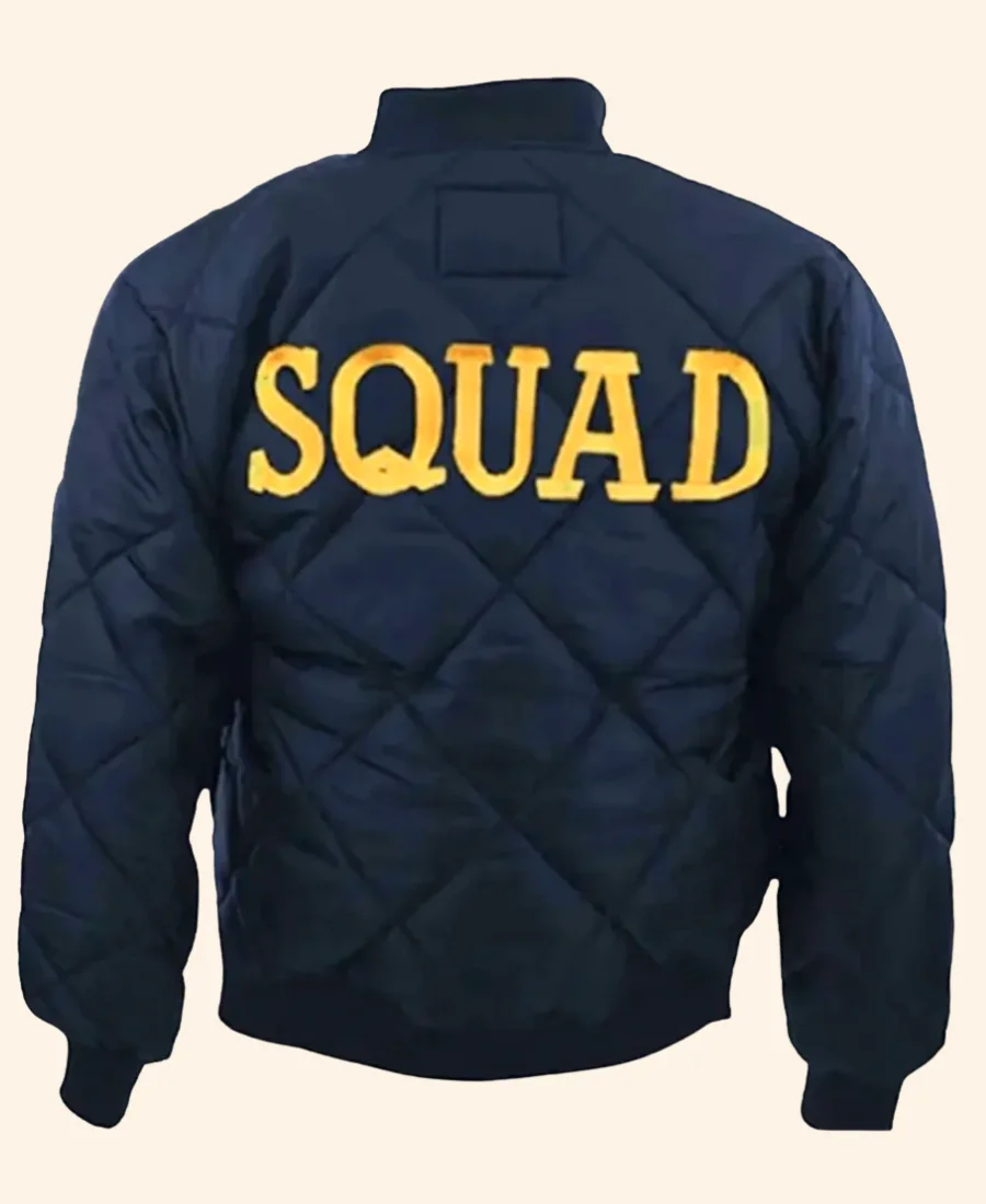 Chicago Fire Kelly Severide Quilted Jacket back Image