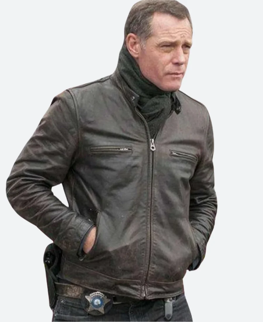 Chicago PD Hank Voight Leather Jacket