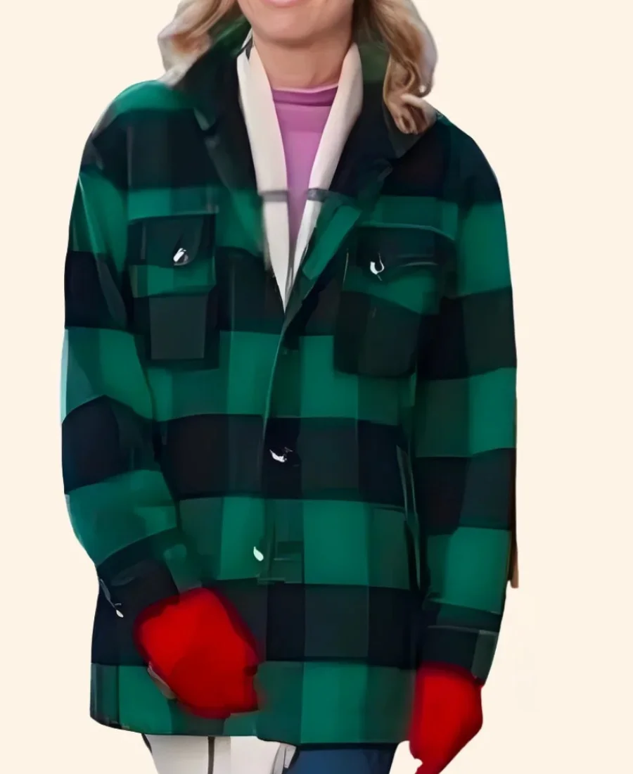 Christmas Island Kate Gabriel Plaid Jacket Front Image