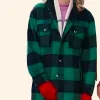 Christmas Island Kate Gabriel Plaid Jacket Front Image