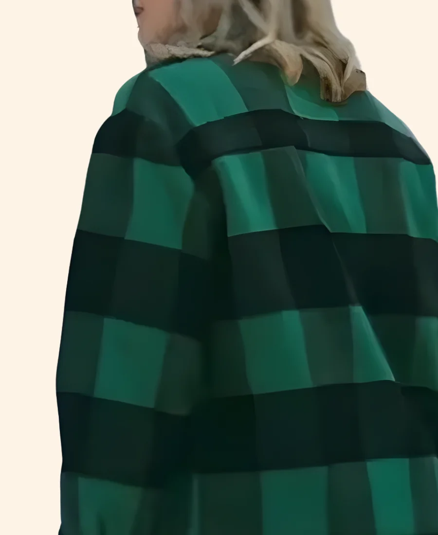 Christmas Island Kate Gabriel Plaid Jacket back Image