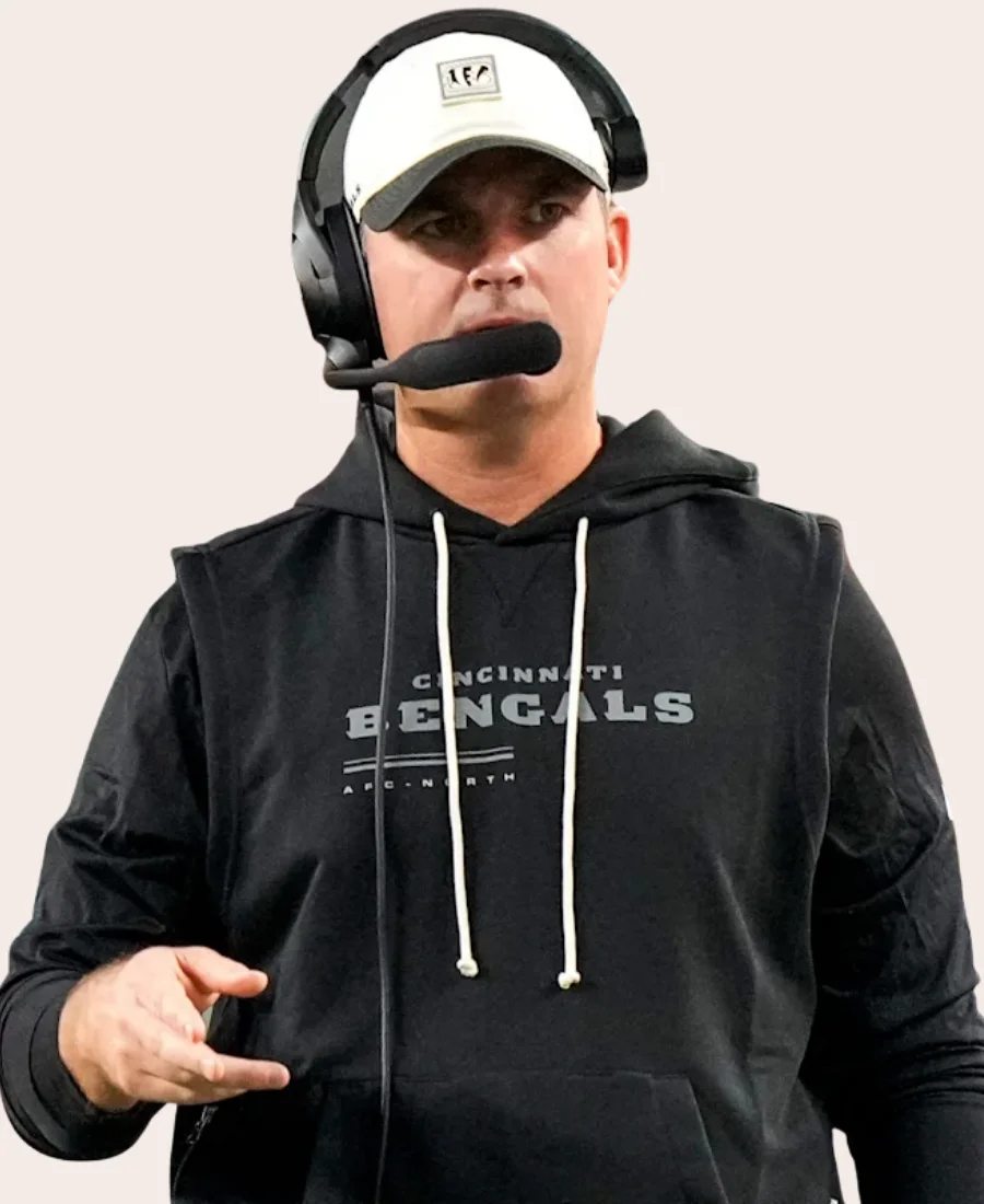 Cincinnati Bengals 2026 Zac Taylor Sleeveless Hoodie Image