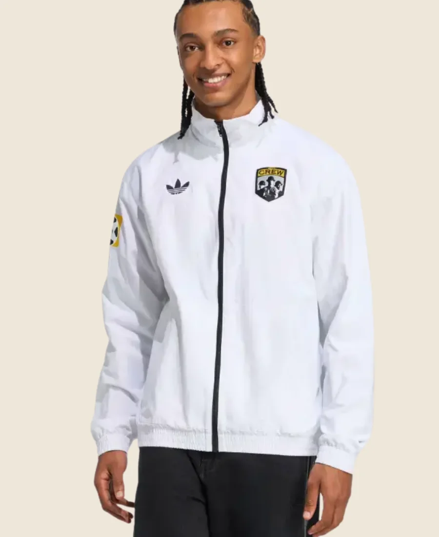Columbus Crew 2025 Archive Anthem Jacket Front Image