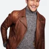 The Resident Dr. Conrad Hawkins Leather Jacket Front Image