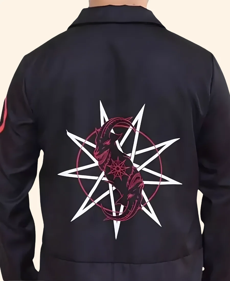 Corey Taylor Slipknot Trucker Jacket Back Image