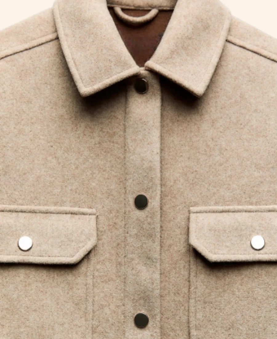 Country Hearts Christmas Tori Jacket Close Image