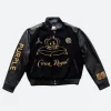 Crown Royal X Purple Brand Varsity Jacket Front Image