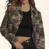 Days Of Our Lives Sophia Choi Camo Jacket Front Image