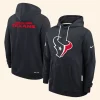 DeMeco Ryans Texans Sideline Hoodie Front And Back Image