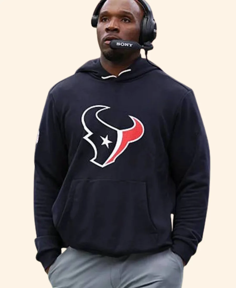 DeMeco Ryans Texans Sideline Hoodie