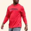 DeMeco Ryans Texans Sideline Long Sleeve Hoodie Front Image