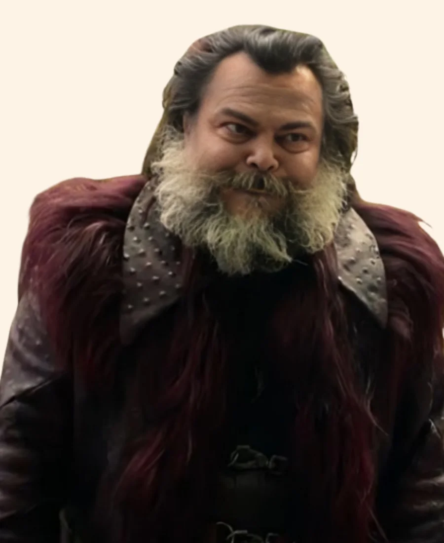 Dear Santa Satan Leather Coat Collar Image