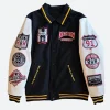 Death Row Records Varsity Jacket Front Image