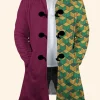 Demon Slayer Giyu Tomioka Coat Front Image
