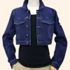 Dragon Ball Z Future Trunks Denim Jacket Front Full Image