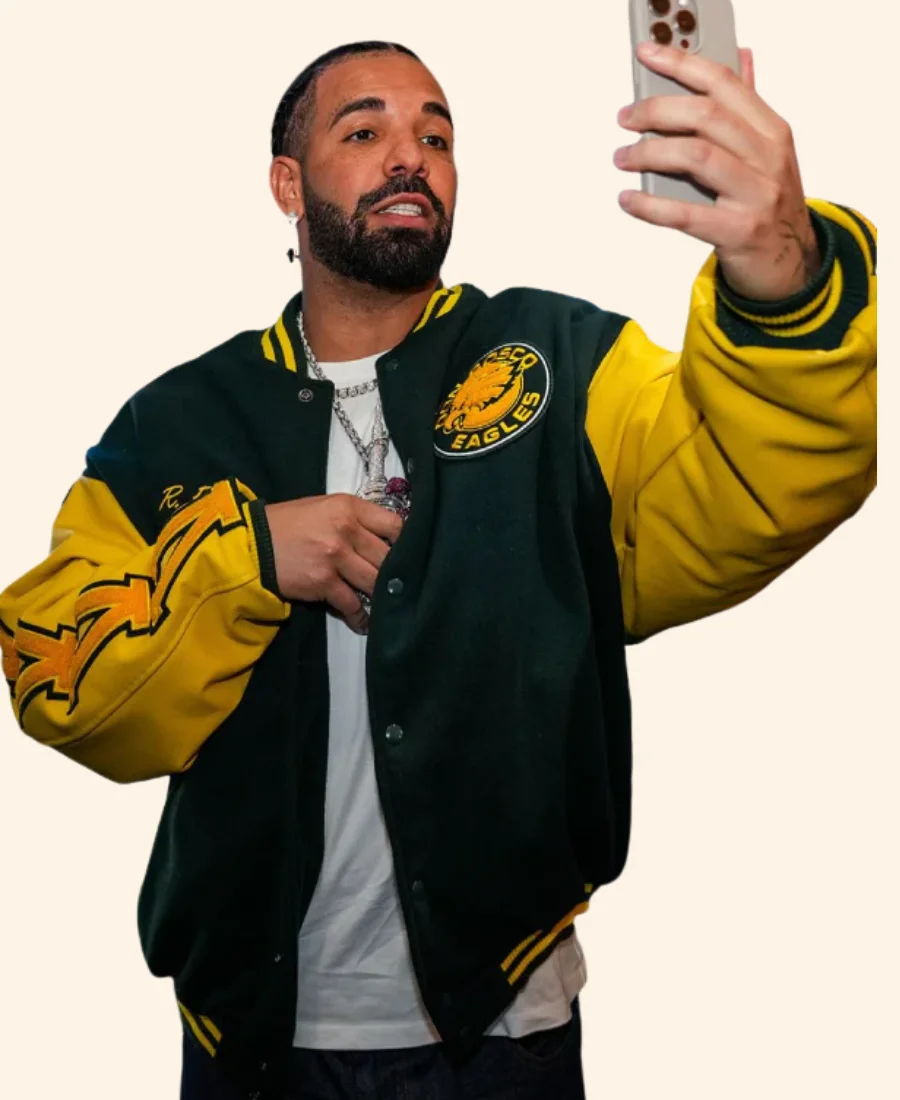 Drake Don Bosco Eagles Varsity Jacket Celebrity Image