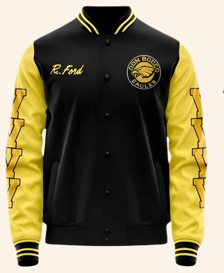 Drake Don Bosco Eagles Varsity Jacket Style 01 Front Image