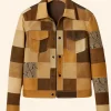 Duster Jim Ellis Patchwork Leather Jacket Front Image