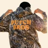 Dutch Bros Camo Hoodie Back Image