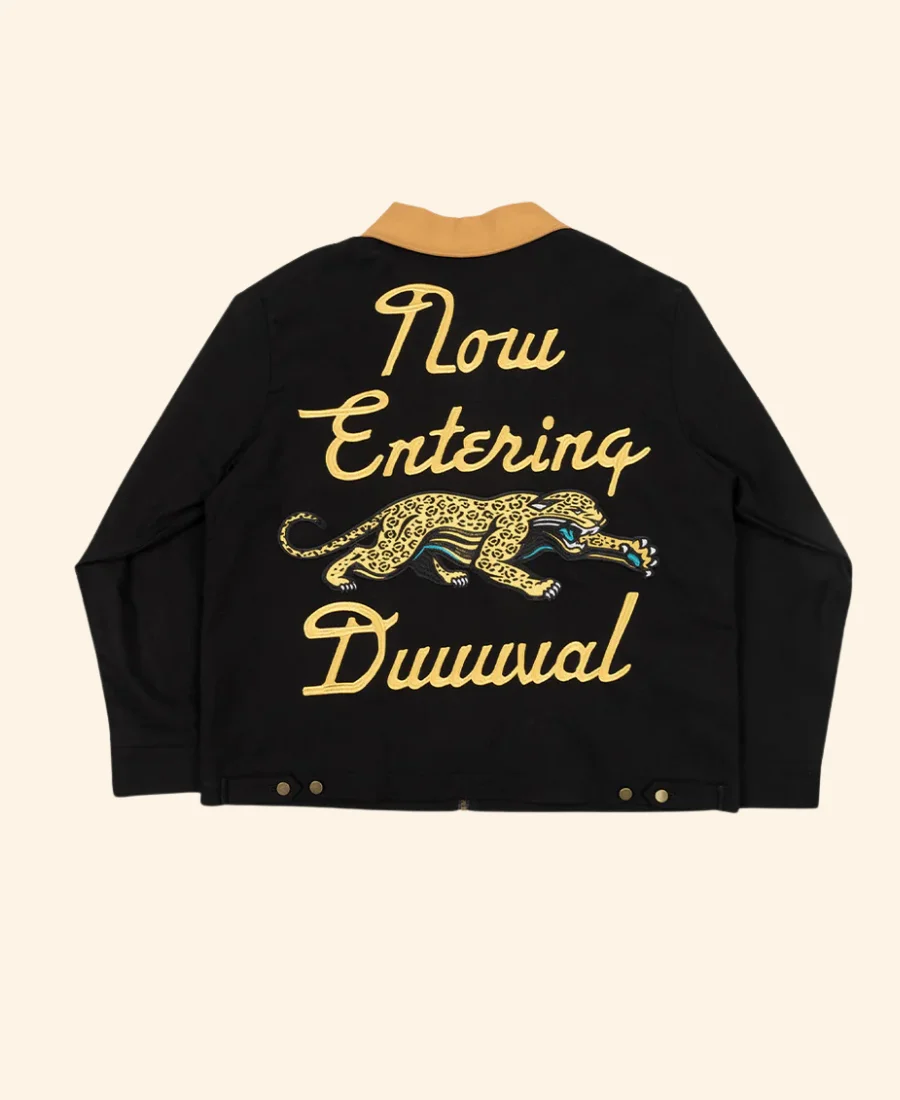 Duvin x Jaguars Work Jacket Back Image
