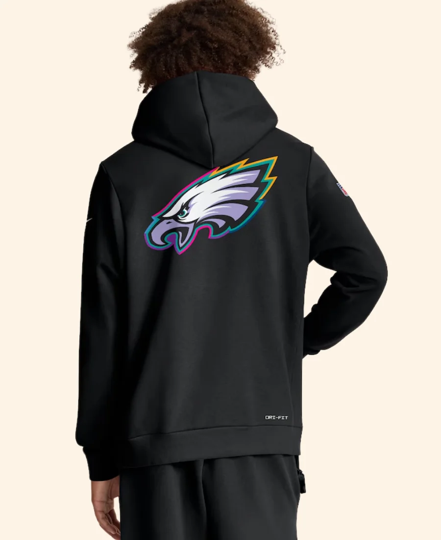 Eagles Crucial Catch Nick Sirianni Hoodie Back