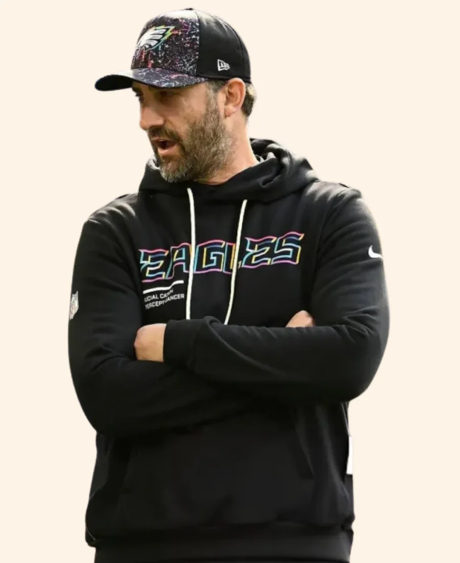 Eagles Crucial Catch Nick Sirianni Hoodie Front Image