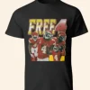 Eagles Vs KC Chiefs Travis Kelce T-Shirt Front Image
