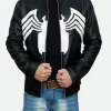 Venom Tom Hardy Leather Jacket Front Image