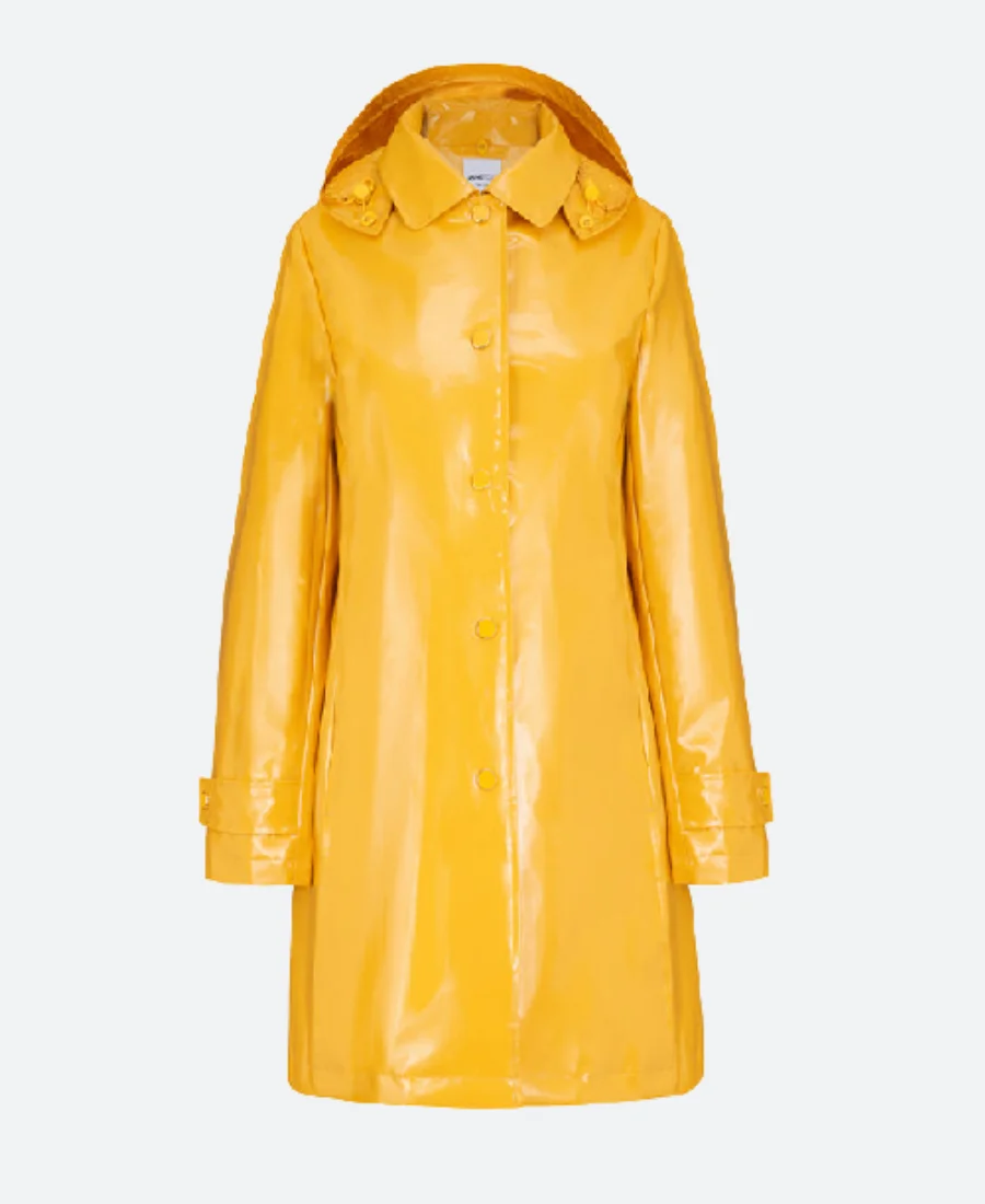 Elsbeth S02 Elsbeth Tascioni Hooded Rain Coat